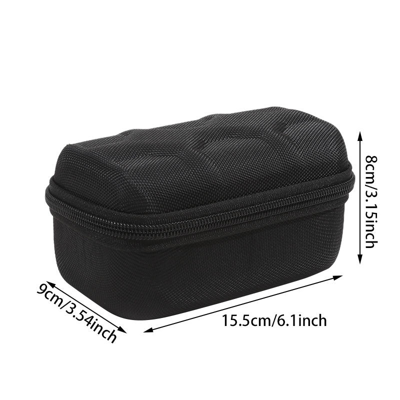 1pc EVA Watch Storage Box Portable Shockproof Watch Storage Bag Hand-held Watch Protector Container Watch Organizer with Zipper