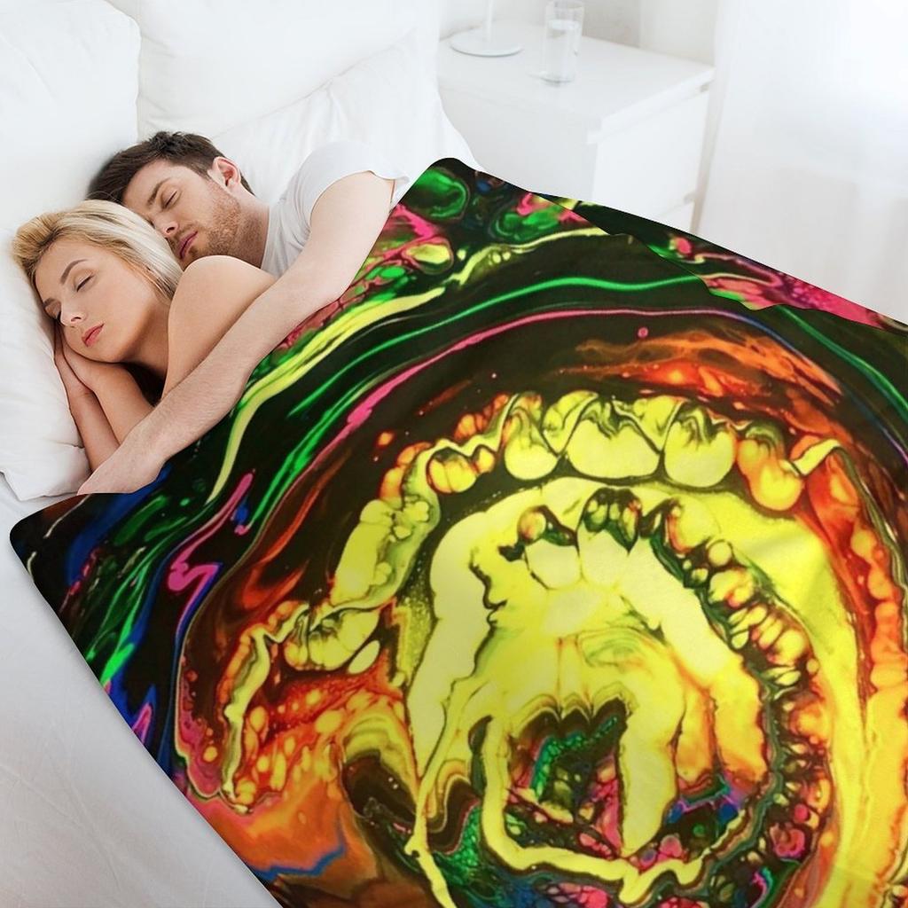The Sun So Dark Throw Blanket Multi-Purpose Bed covers Softest Soft Blankets
