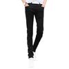 Men Jeans Summer Slim Fit Zipper Jeans Casual Thin Denim Pencil Pants High Waist Skinny Jeans for Office School Travel