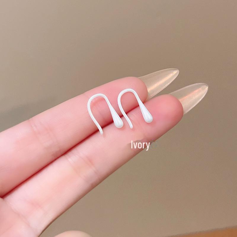 Высококачественные цветные геометрические керамические серьги — удобные для сна, уникальный дизайн.