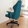 Dustproof Armchair Slipcover Jacquard Pattern Elastic Seat Cover Office Seat Cover  Computer Room