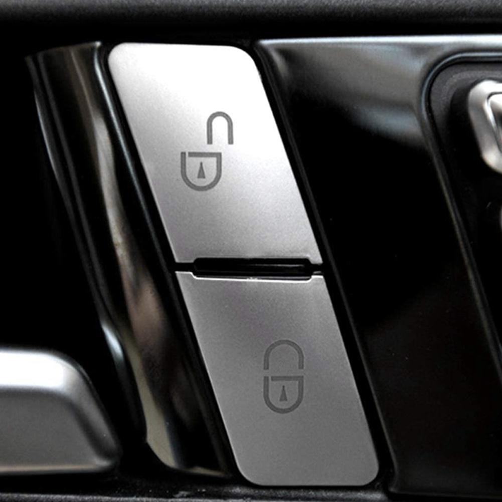 12 шт. наклейка на дверные сиденья автомобиля с функцией памяти и кнопкой регулировки для Mercedes Benz CLA GLA GLK GLE CLS GL ML ABE