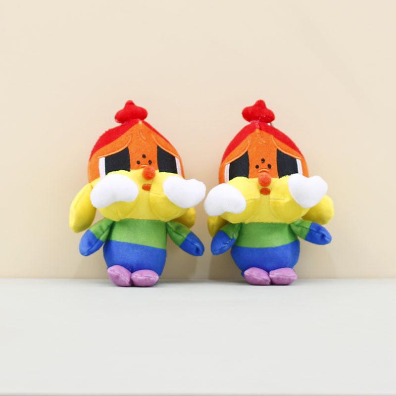 Adorable Cute Plush Keychain Doll With Chubby Cheeks In Multiple Colors 10-15cm