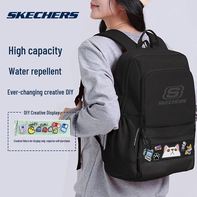 Skechers Унисекс Рюкзак большой емкости для школы, путешествий и поездок на работу