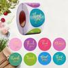 Наклейки «Спасибо» Самоклеящиеся этикетки для запечатывания конвертов Декор для упаковки подарков Идеально подходят для корреспонденции и товаров для творчества