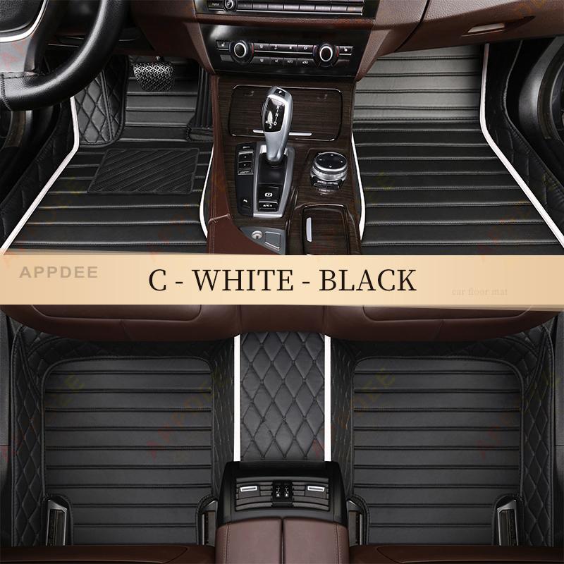 Автомобильные коврики для пола для Jeep Compass 2007 2008 2009 2010 2011 2012 2013 2014 2015 2016 2017 Автомобильные подкладки для ног Ковровое покрытие