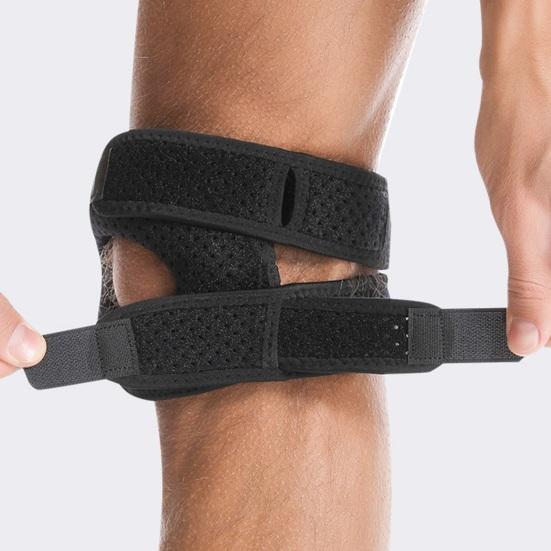 Adjustable Knee Pad Elastic Moisture-Absorbing Breathable with Fastener Tape High Design Knee Support Brace