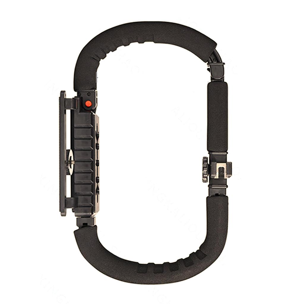 ABS Стабилизатор рукоятки камеры Расширительная клетка Крепление для приключенческой съемки Ручной кронштейн для камеры для идеально плавной съемки