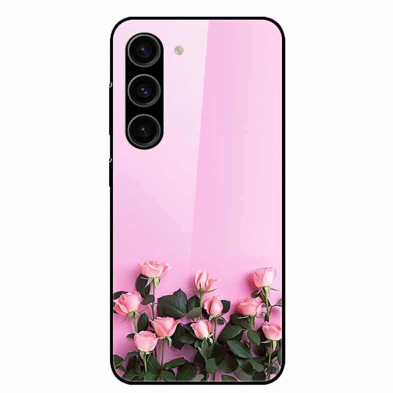 For Samsung Galaxy S25 Case Tempered Glass Hard PC Back Cover For Galaxy S 25 Plus Phone Cases S25Plus Silicone Bumper Shell Bag