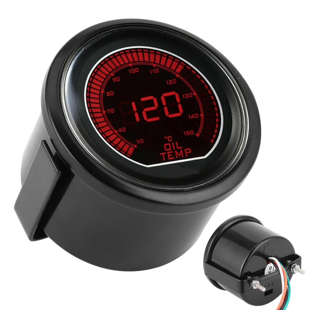Датчик температуры масла 52 мм2 дюйма для универсального измерителя серии EVO с синим и красным светодиодом для бензина 12 В