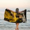 1pc Neymar18 Beach Towel, Beach and Seaside Swimming Pool Equipment, Fashion Pattern, Rectangular, Travel Essentials