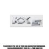 BBDQ9 New Auto Exterior K3 K5 K4 KX5 Emblem Fender Rear Trunk Body Badge Sticker For Kia Forte Ceed Cerato RIO 2 3 4 Picanto Sportage