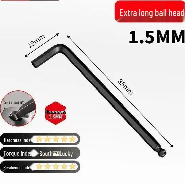 Набор торцевых шестигранных ключей из сплава S2 - Отвертки в виде шестиконечной звезды