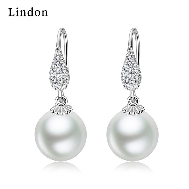 Серьги Lindon из медного сплава, серьги-капли для женщин, подарки на свадьбу