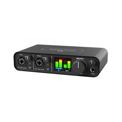 MOTU M2 2in 2out USB аудио интерфейс USB-DAC игровой совместимый с iPhoneiPad Song Frame Distribution DAW программное обеспечение в комплекте