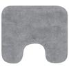 Bathroom Mat - VIDAXL - 2 Pcs - Grey - Non-slip - Washable