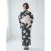 NISHIORI Yukata Set Women Two-Piece Selectable Wrinkle-Resistant Heko Obi 2-Piece Cute Elegant Floral Pattern Summer Festival Fireworks