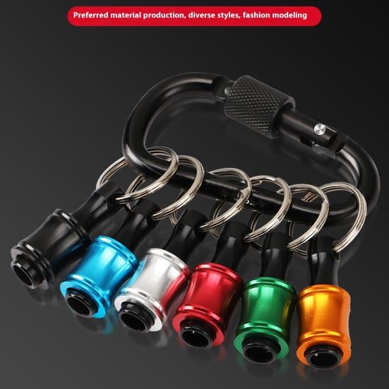 Держатель сверла с торцевой головкой, прочный, выдерживающий нагрузку, портативный, простой в установке, универсальный, 1/4-дюймовый шестигранный хвостовик, держатель сверла с торцевой головкой