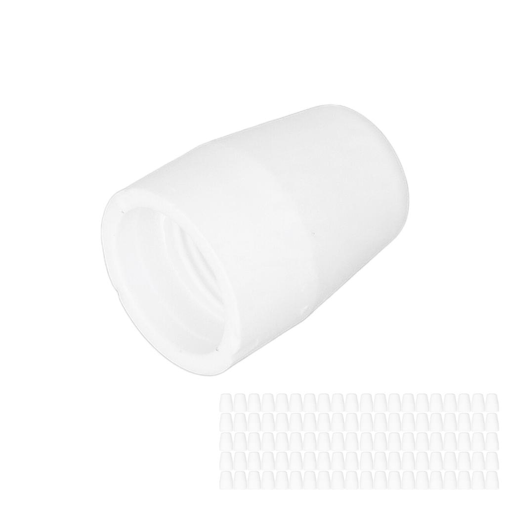100Pcs TIG Nozzle Ceramic Cup for 40A Plasma Cutter Torch Consumables Replacement