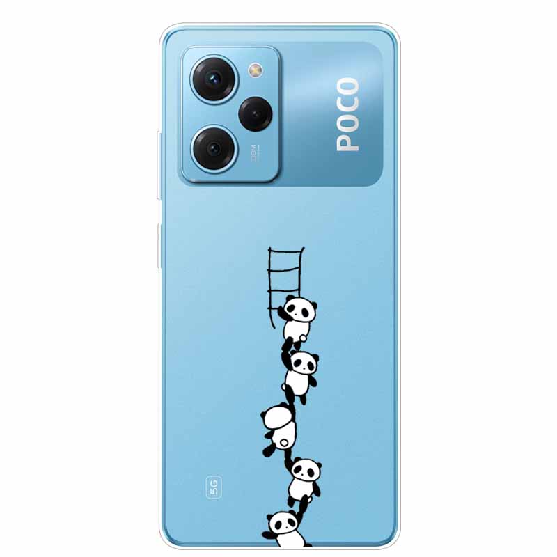 Для POCO X5 Pro 5G Чехол Прозрачный ТПУ Силикон Мягкие Чехлы для Телефона для Xiaomi Poco X5 5G Чехлы Poco X 5 Pro Прозрачные Capas PocoX5