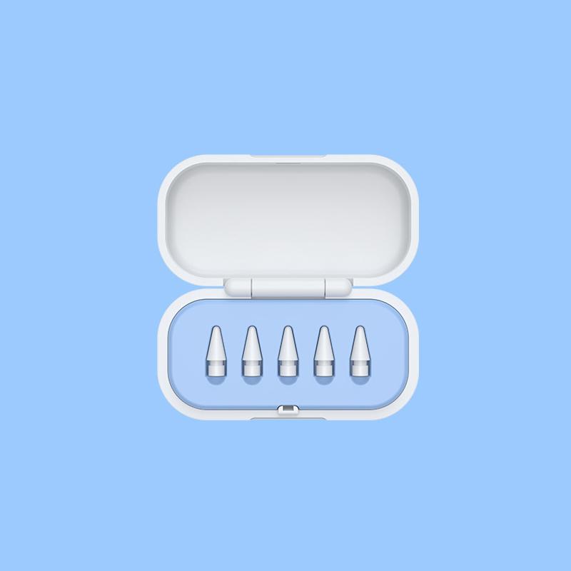 Коробка для хранения наконечников для Apple Pencil, магнитные защитные чехлы от царапин для стилуса Ipencil, органайзер для наконечников