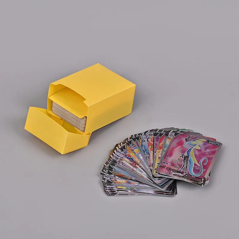 1 Коробка Коробка для игровых торговых карт, Однотонная коробка для карт, Коробка для хранения держателя карт для торговых карт, Спорта и Игр