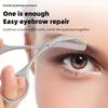 Stainless Steel Eyebrow Scissors with Eyebrow Comb Hair Remover Easy To Use Eyebrow Trimmer  Men