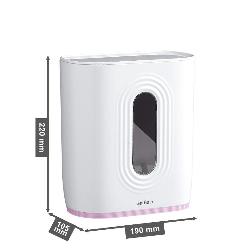 Disposable Cup Holder Double-barrel Cup Dispenser Water Dispenser Storage Paper Cup Holder Automatic Cup Dropper Paper Cup Storage Rack