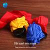 Beginner's Shocking Rose Magic Silk Scarf - Multifunctional Changeable Magic Props