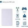 Водонепроницаемые ПВХ NFC-метки NTAG215 - Пустые карты 13,56 МГц, 504 байта, совместимые с TagMo