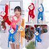 Cartoon Monkey Doll With Sound And Window Curtain Design
