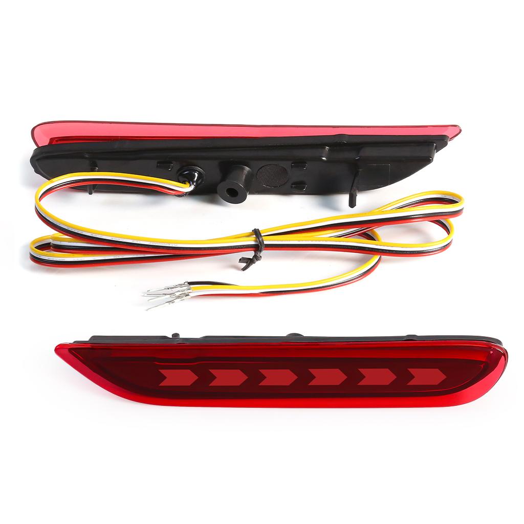 In Stock LED Rear Bumper Lights Sequential Turn Signal for Rogue Infiniti Q50 QX56 QX60 QX80 QX30 Reflector Tail Brake Light