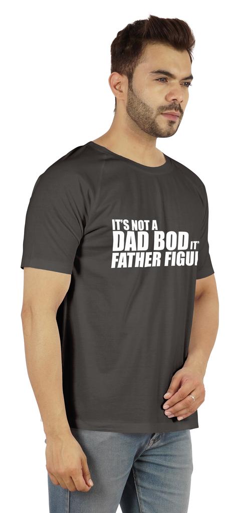 Inkmeso Graphic   It  S Not A Dad Bod It  S A Father Figure   Tshirt For Daddy Raglan Sleeves Jersey