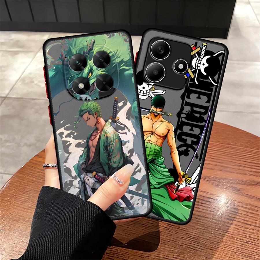 Крутой чехол One Piece с Луффи для Xiaomi Redmi Note 14 12 9S 13 Pro Plus 10 A4 14C 11 13C Funda Задняя крышка телефона