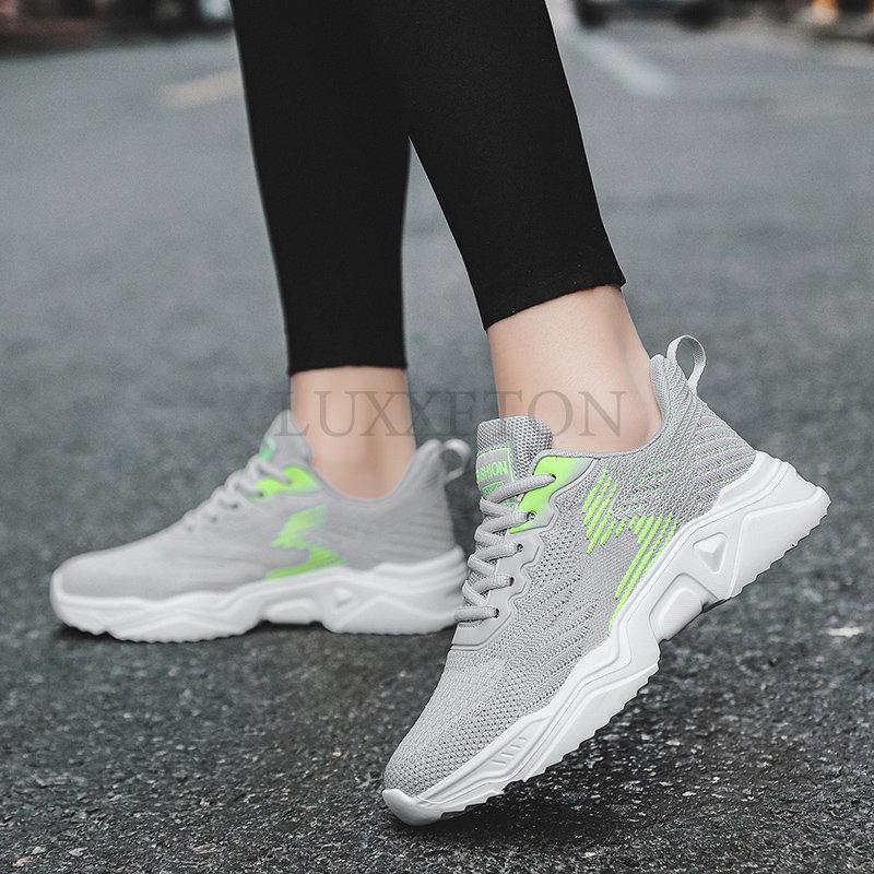 Женские дышащие сетчатые повседневные кроссовки для отдыха, женские кроссовки на шнуровке, дорожная мягкая подошва, удобная обувь для активного отдыха, сетчатая обувь для бега