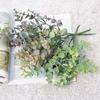 Artificial Plants Eco-friendly Realistic Appearance Ornamental Faux Green Plants Eucalyptus Branch for Garden