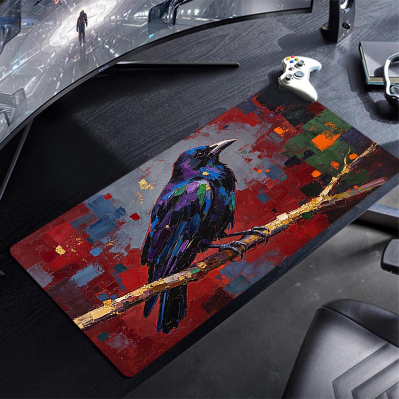 Mouse Pad Abstract Oil Painting Large Xxl Pc Desk Mat Gamer Office Carpet Keyboard Table Gaming Accessories Mousepad