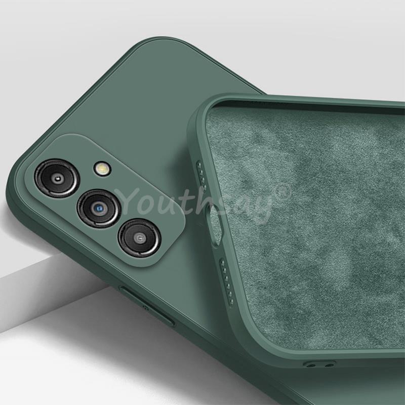 Для Samsung Galaxy A16 Чехол Samsung A16 A15 A14 A55 A06 A04 A04S A04E A24 A33 A54 A34 A05 Чехол Силиконовый Простой Защитный Резиновый