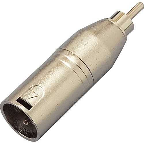 TRUE DYNA XLR (M)/RCA (M) Conversion Connector TDX313
