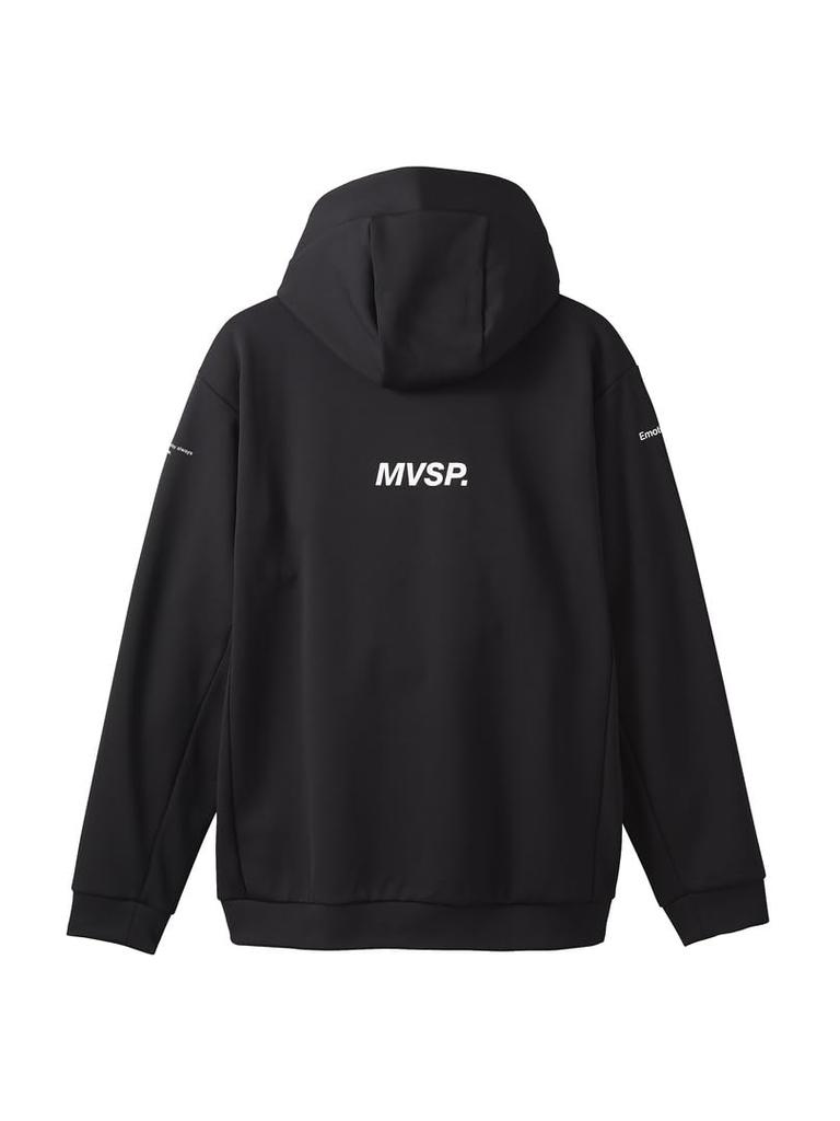 Мягкая теплая толстовка с капюшоном на молнии SHIELD BK O [DESCENTE] SFTECH