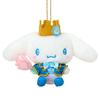 Sanrio Mascot Holder is the Exciting Cinnamoroll Polyester Ages 6 and Up 629308 (Everyone Star! Design)