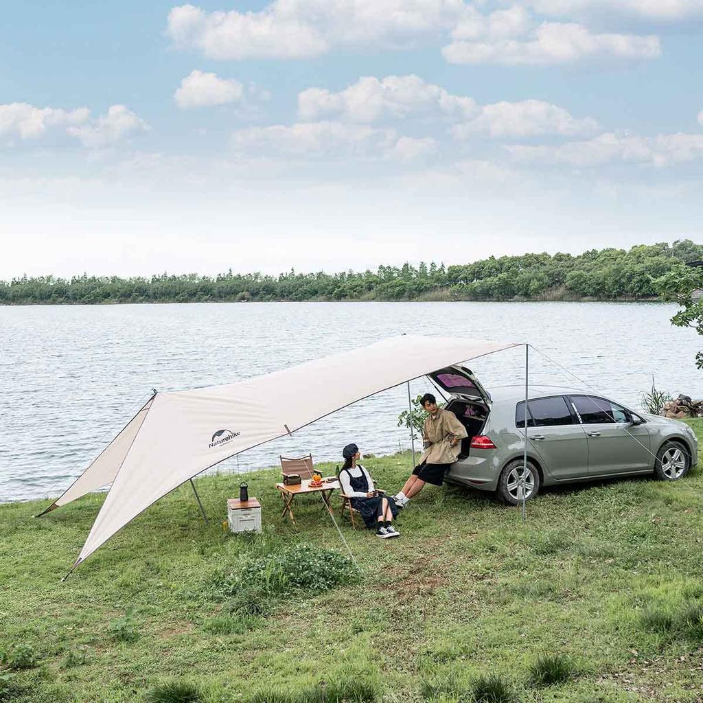 Задний тент Naturehike для легкого автомобиля, солнцезащитный козырек для внедорожника, легко устанавливается, подходит для скалолазания, совместим с различными транспортными средствами,