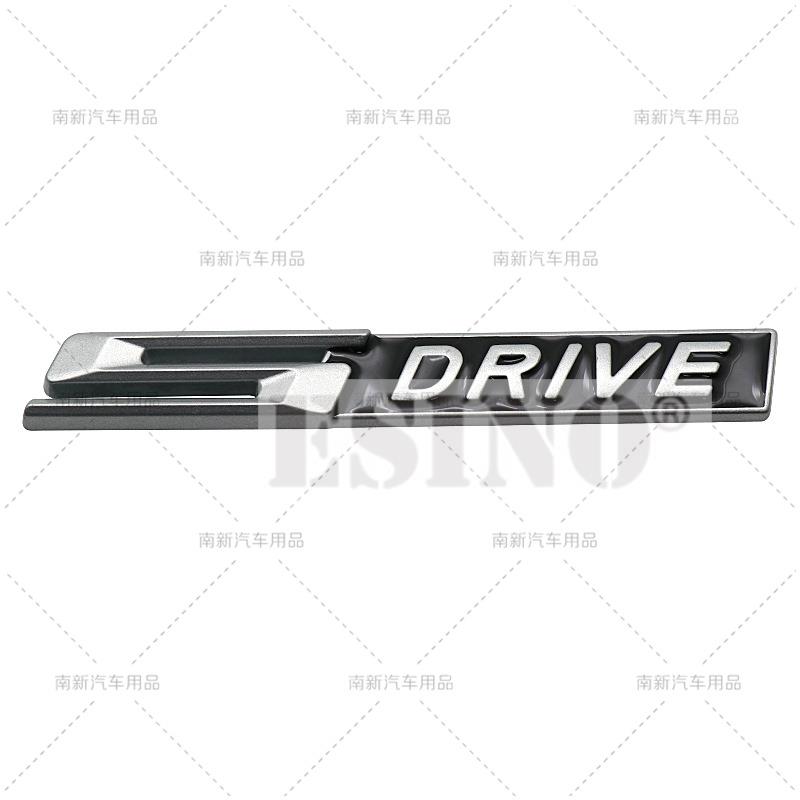 Car Styling 3D Metal Rear Trunk Emblem S Drive X Drive E Drive Badge  Adhesive Emblem for BMW X1 X2 X3 X5 X6 X7 i3 i4 i7 iX iX3