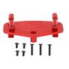 Aluminum Alloy Steering Servo Mount Bracket Base for 1 8 Losi LMT Truck Modification PartsRed