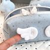 Large Capacity Pen Bag Angle Wings Pencil Pouch INS Style Stationery Pouch  Gift