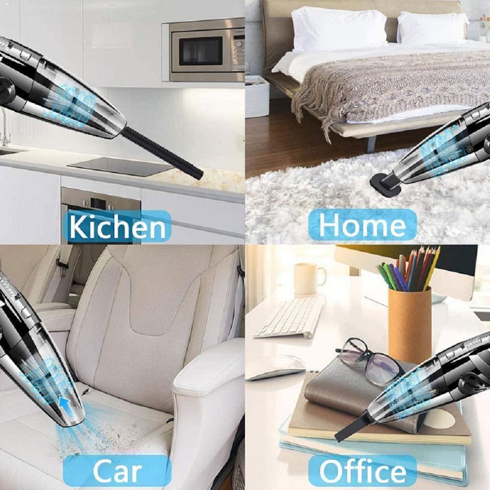 2024 Wireless Handheld Vacuum 8500pa Powerful Cyclone Suction Portable Rechargeable Vacuum Cleaner Charge for Car Home Pet Hair