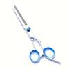 Professional Stainless Steel Haircut Scissors - Texturizing & Thinning Shears for Barbers, Salons & Home Use - Ideal for All Hair Types