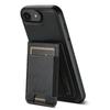 Suteni H17 Oil Eax Leather MagSafe Detachable Wallet Phone Case