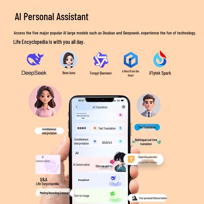 Newman X7Pro AI-перевод Открытые спортивные Bluetooth-наушники