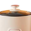 Мини электрическая плита, AU PLUG Electric Hot Pot 1.8L Мини многофункциональная электрическая лапшаница с ручкой для дома, общежития, офиса